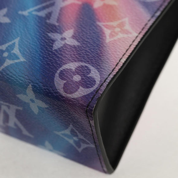 LOUIS VUITTON Monogram Sunset Pochette Voyage MM Clutch Bag M45941 Auth BA7937SAM