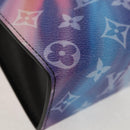 LOUIS VUITTON Monogram Sunset Pochette Voyage MM Clutch Bag M45941 Auth BA7937SAM-7