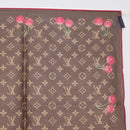 LOUIS VUITTON Monogram Cherry LVxTM Carre 55 Scarf M96090 LV Auth BA7938M-9