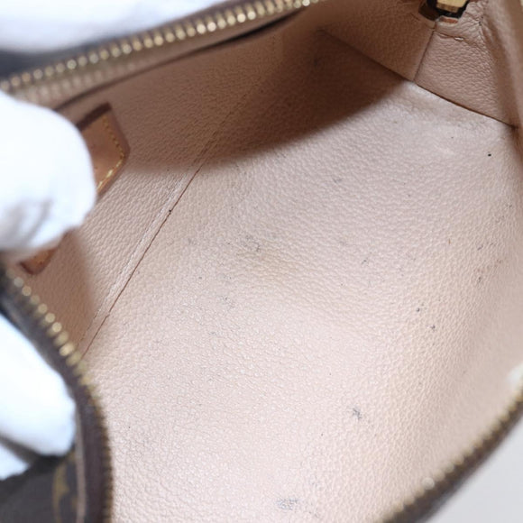 LOUIS VUITTON Monogram Pochette Cosmetic PM Cosmetic Pouch M47515 LV Auth BA7939