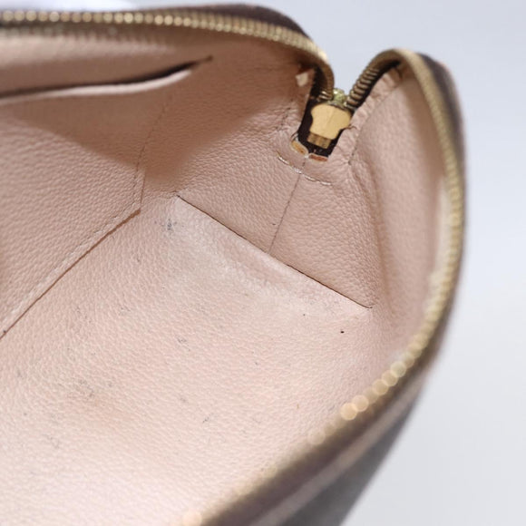 LOUIS VUITTON Monogram Pochette Cosmetic PM Cosmetic Pouch M47515 LV Auth BA7939