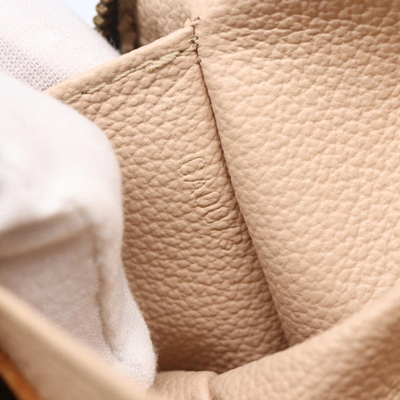 LOUIS VUITTON Monogram Pochette Cosmetic PM Cosmetic Pouch M47515 LV Auth BA7939