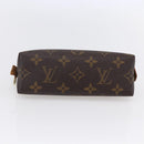 LOUIS VUITTON Monogram Pochette Cosmetic PM Cosmetic Pouch M47515 LV Auth BA7939-6