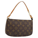 LOUIS VUITTON Monogram Pochette Accessoires Pouch M51980 LV Auth BA7942-1
