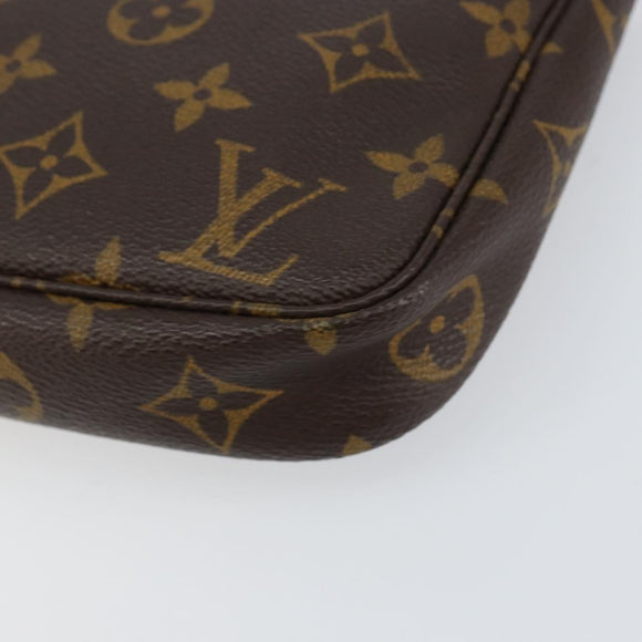 LOUIS VUITTON Monogram Pochette Accessoires Pouch M51980 LV Auth BA7942