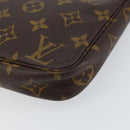 LOUIS VUITTON Monogram Pochette Accessoires Pouch M51980 LV Auth BA7942-16