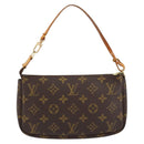 LOUIS VUITTON Monogram Pochette Accessoires Pouch M51980 LV Auth BA7942-2