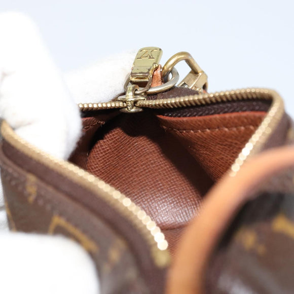 LOUIS VUITTON Monogram Papillon Pouch LV Auth BA7945