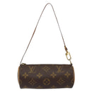 LOUIS VUITTON Monogram Papillon Pouch LV Auth BA7945-13