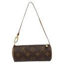 LOUIS VUITTON Monogram Papillon Pouch LV Auth BA7945-2