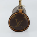 LOUIS VUITTON Monogram Papillon Pouch LV Auth BA7945-3