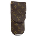 LOUIS VUITTON Monogram Etui Lunette Rabat Glasses Case M62970 LV Auth BA7946-1