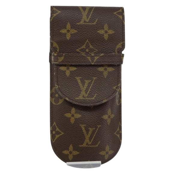 LOUIS VUITTON Monogram Etui Lunette Rabat Glasses Case M62970 LV Auth BA7946