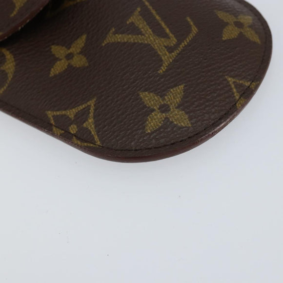 LOUIS VUITTON Monogram Etui Lunette Rabat Glasses Case M62970 LV Auth BA7946