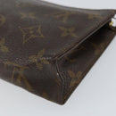 LOUIS VUITTON Monogram Poche Toilette 15 Pouch M47546 LV Auth BA7947-15