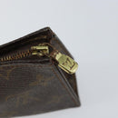 LOUIS VUITTON Monogram Poche Toilette 15 Pouch M47546 LV Auth BA7947-9