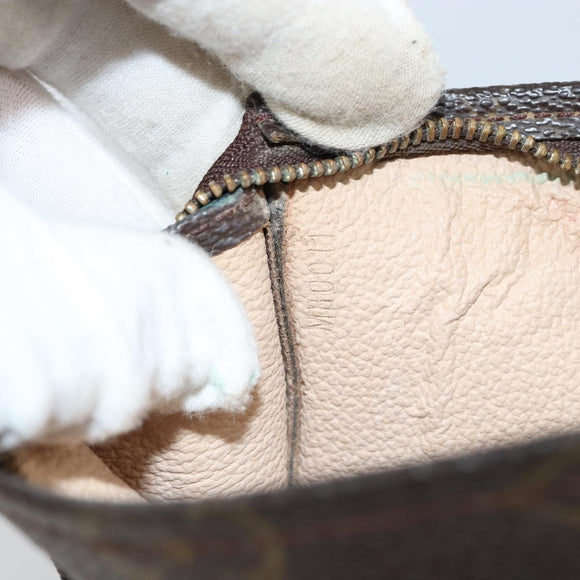 LOUIS VUITTON Monogram Poche Toilette 15 Pouch M47546 LV Auth BA7947