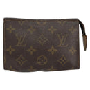 LOUIS VUITTON Monogram Poche Toilette 15 Pouch M47546 LV Auth BA7947-13