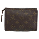 LOUIS VUITTON Monogram Poche Toilette 15 Pouch M47546 LV Auth BA7947-2