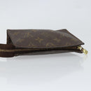 LOUIS VUITTON Monogram Poche Toilette 15 Pouch M47546 LV Auth BA7947-5