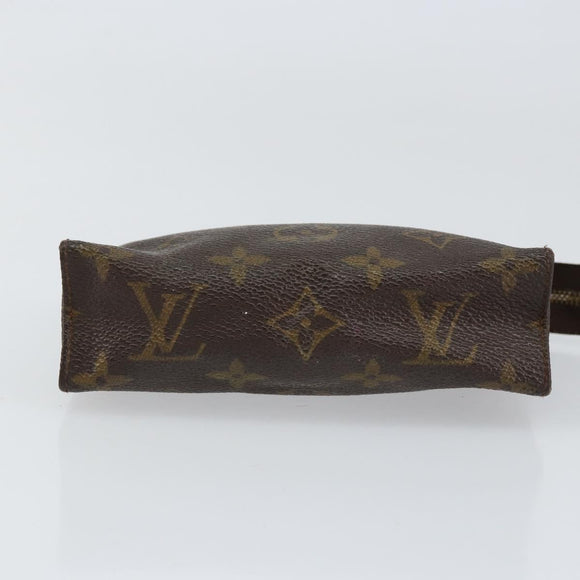 LOUIS VUITTON Monogram Poche Toilette 15 Pouch M47546 LV Auth BA7947