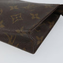 LOUIS VUITTON Monogram Poche Toilette 15 Pouch M47546 LV Auth BA7947-7