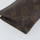 LOUIS VUITTON Monogram Poche Toilette 15 Pouch M47546 LV Auth BA7947-14