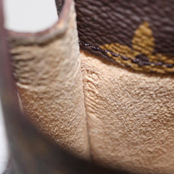 LOUIS VUITTON Monogram Etui Lunette Simple Glasses Case LV Auth BA7948