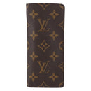 LOUIS VUITTON Monogram Etui Lunette Simple Glasses Case LV Auth BA7948-13