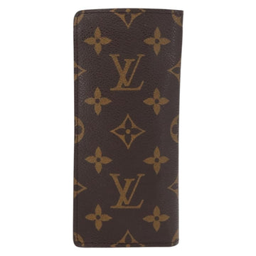 LOUIS VUITTON Monogram Etui Lunette Simple Glasses Case LV Auth BA7948 - 0