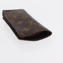 LOUIS VUITTON Monogram Etui Lunette Simple Glasses Case LV Auth BA7948-5