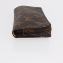 LOUIS VUITTON Monogram Etui Lunette Simple Glasses Case LV Auth BA7948-6
