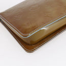 LOUIS VUITTON Monogram Vernis Lexington Pouch Baby Blue M91011 LV Auth BA7951-16