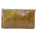 LOUIS VUITTON Monogram Vernis Lexington Pouch Baby Blue M91011 LV Auth BA7951-13