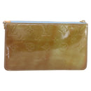 LOUIS VUITTON Monogram Vernis Lexington Pouch Baby Blue M91011 LV Auth BA7951-2