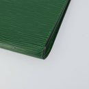 LOUIS VUITTON Epi Pochette Accessoires Pouch Green M52984 LV Auth BA7952-15