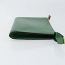 LOUIS VUITTON Epi Pochette Accessoires Pouch Green M52984 LV Auth BA7952-3