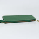 LOUIS VUITTON Epi Pochette Accessoires Pouch Green M52984 LV Auth BA7952-5