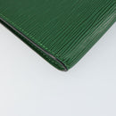 LOUIS VUITTON Epi Pochette Accessoires Pouch Green M52984 LV Auth BA7952-14