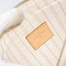 LOUIS VUITTON Damier Azur Neverfull MM Pouch LV Auth BA7953-17