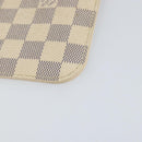 LOUIS VUITTON Damier Azur Neverfull MM Pouch LV Auth BA7953-7