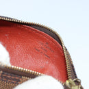 LOUIS VUITTON Damier Ebene Papillon Pouch LV Auth BA7956-17