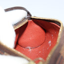 LOUIS VUITTON Damier Ebene Papillon Pouch LV Auth BA7956-18