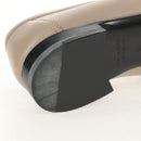 HERMES Moccasin Royale Shoes Leather Beige Auth BA7957M-10