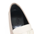 HERMES Moccasin Royale Shoes Leather Beige Auth BA7957M-17
