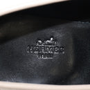 HERMES Moccasin Royale Shoes Leather Beige Auth BA7957M-19