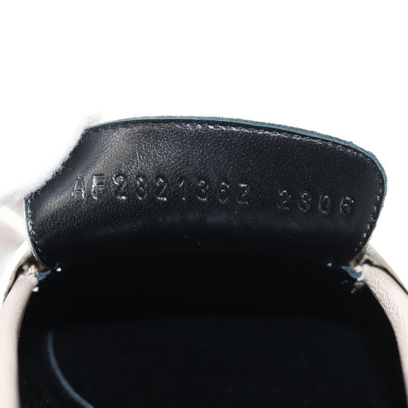 HERMES Moccasin Royale Shoes Leather Beige Auth BA7957M