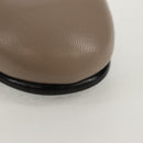 HERMES Moccasin Royale Shoes Leather Beige Auth BA7957M-7