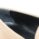 HERMES Destan Kelly Buckle Loafers Shoes Suede Beige Auth BA7958M-17