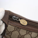 GUCCI GG Supreme Web Sherry Line Bag PVC Beige Gold 89 02 032 Auth BA7961-9